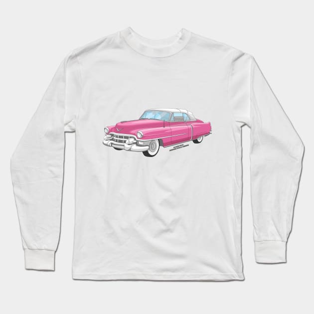 Vintage Classic Car Garage Hot Rod Novelty Gift Long Sleeve T-Shirt by Airbrush World